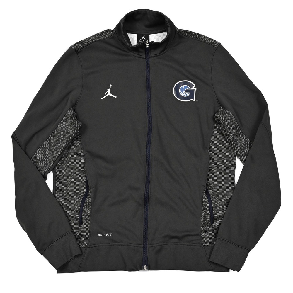 Nike Elite Men's M Georgetown Hoyas Full Zip Track Jacket Zip Pockets Basketball